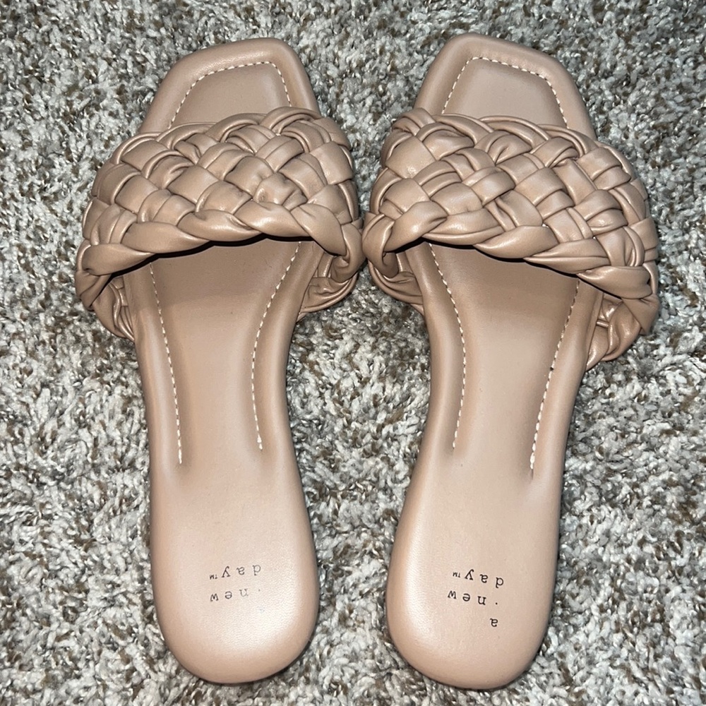 Slides 10 woven Wide sandals